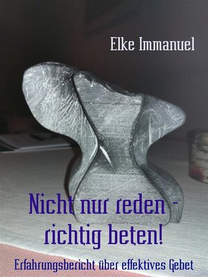 cover image of Nicht nur reden--richtig beten!